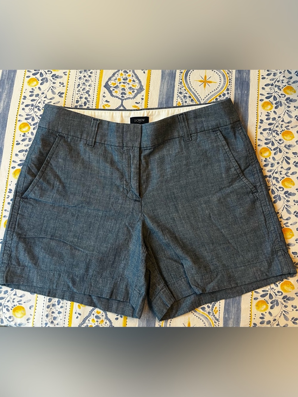J. Crew Factory Women's Medium Chambray Shorts